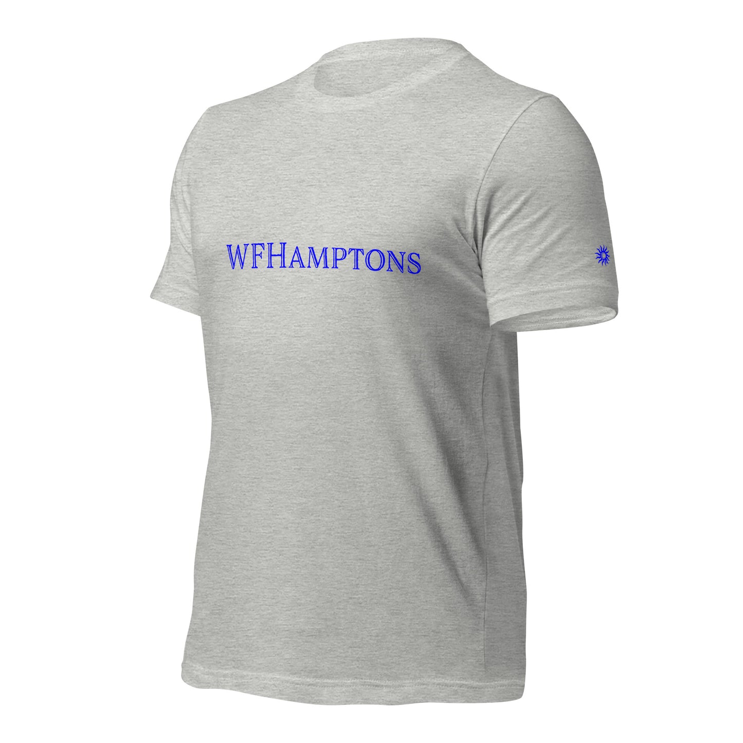 WorkFromHamptons (WFH) - Unisex T-Shirt (Grey and White)