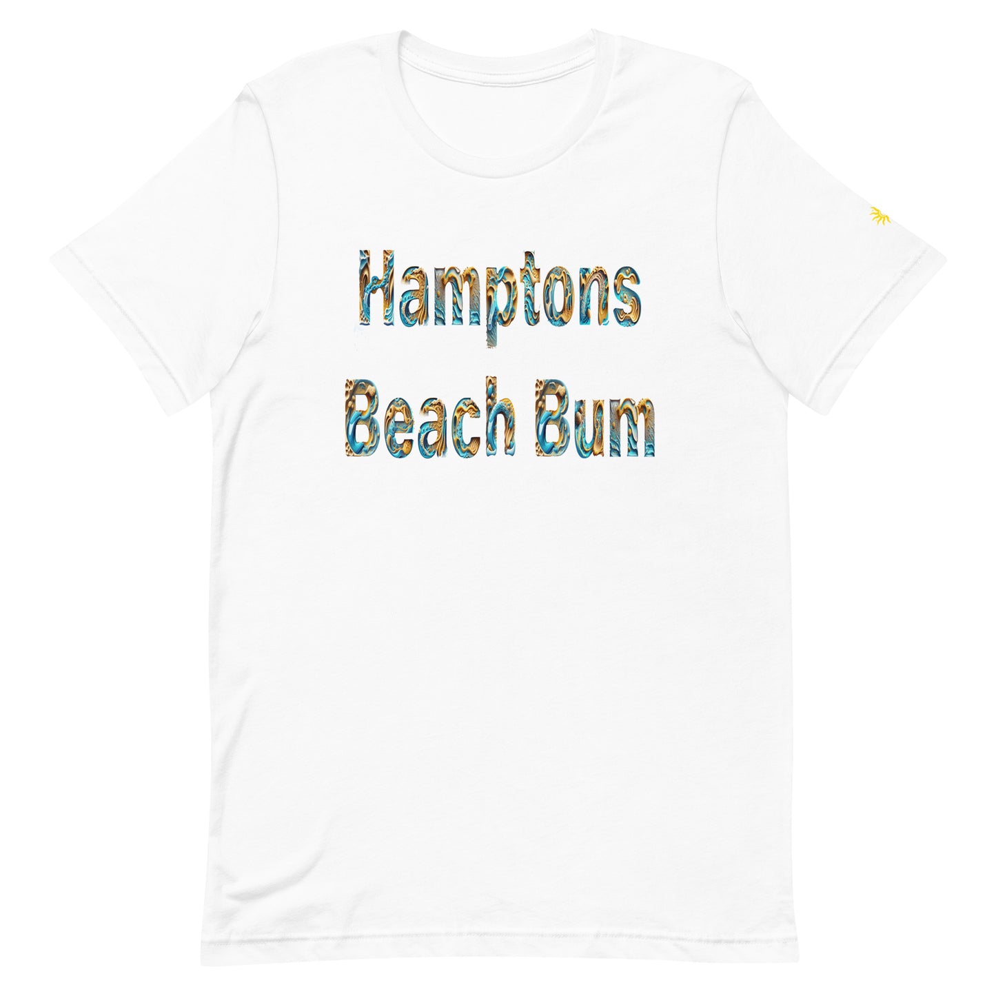 Hamptons Beach Bum Unisex T-Shirt
