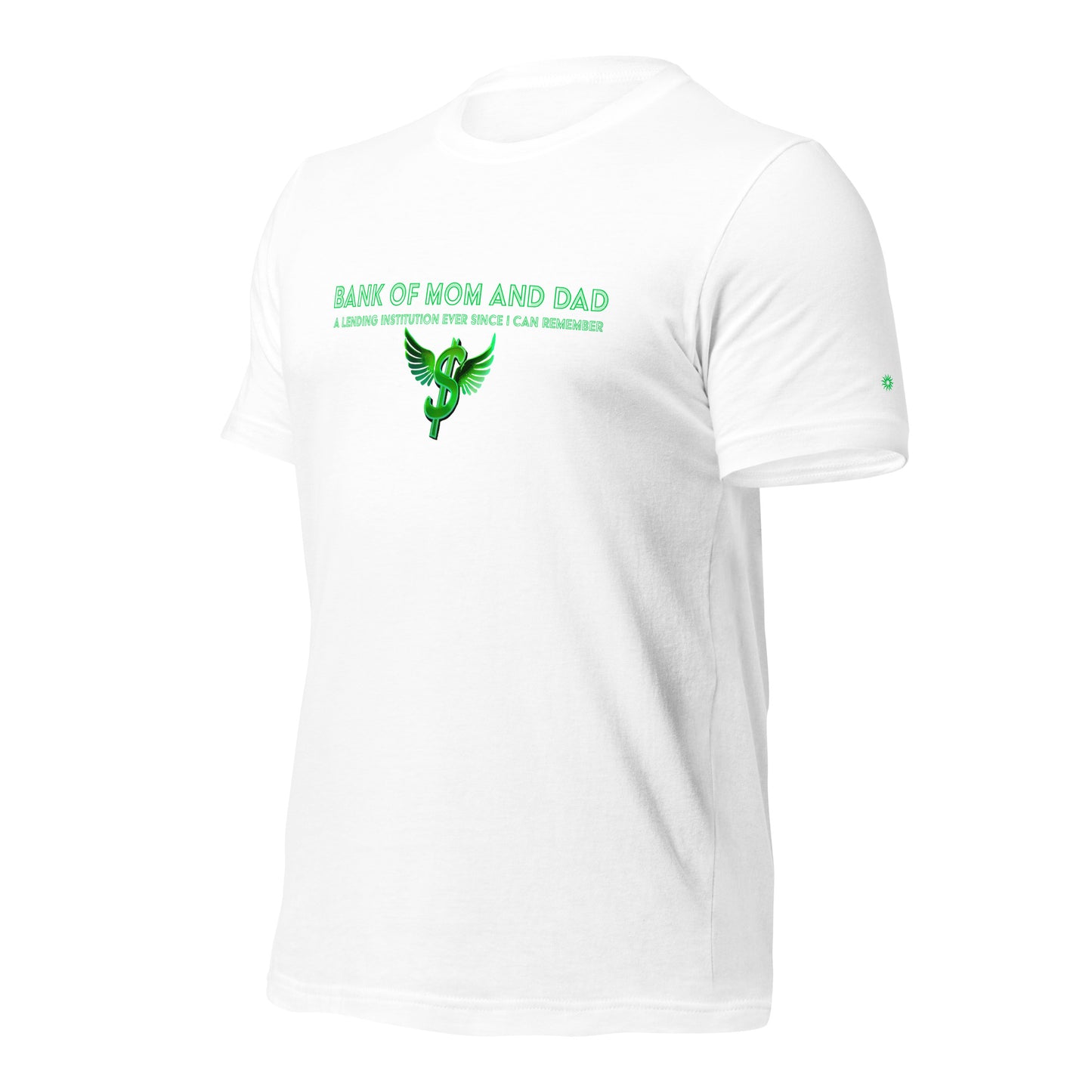 Bank of Mom and Dad - Unisex t-shirt (Dark Grey, Light Grey, Navy and White)